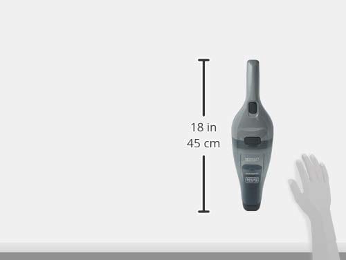 Lightweight Cordless Black+Decker Dustbuster Hand Vacuum Kit with Wall-Mount Charging Base (Dark Gray) - Review Image 3
