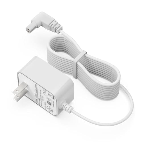 Replacement Charger for Black & Decker Dustbuster HHVI315JO42 HHVI325JR22 HHVI320JR02 HLVA315J22 HLVB315JA26 Handheld Vacuum Cleaner Power Cord