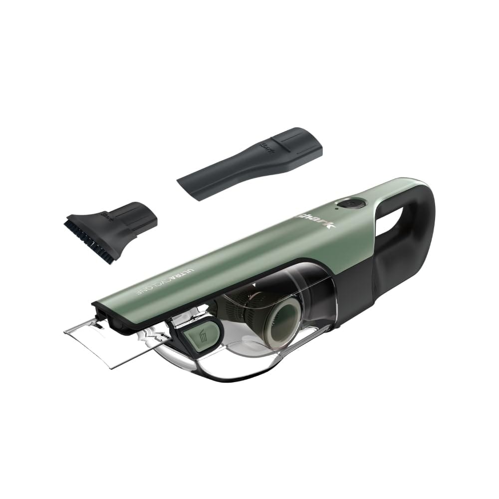 Shark Ultracyclone Pro Cordless Handheld Vacuum with XL Dust Cup, Green - Lightweight HEPA Filter Cordless Vacuum