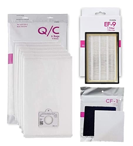 Kenmore Elite Canister Vacuum Bag & Filter Kit with Hepa Bags & Filters