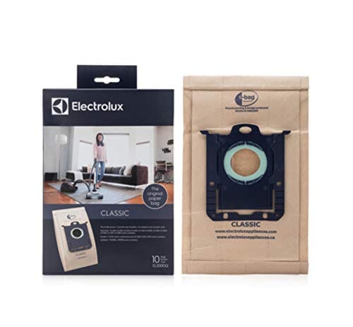 Electrolux S-Bag Classic Mega Pack EL200DQ Vacuum Bag (Brown, Pack of 10)