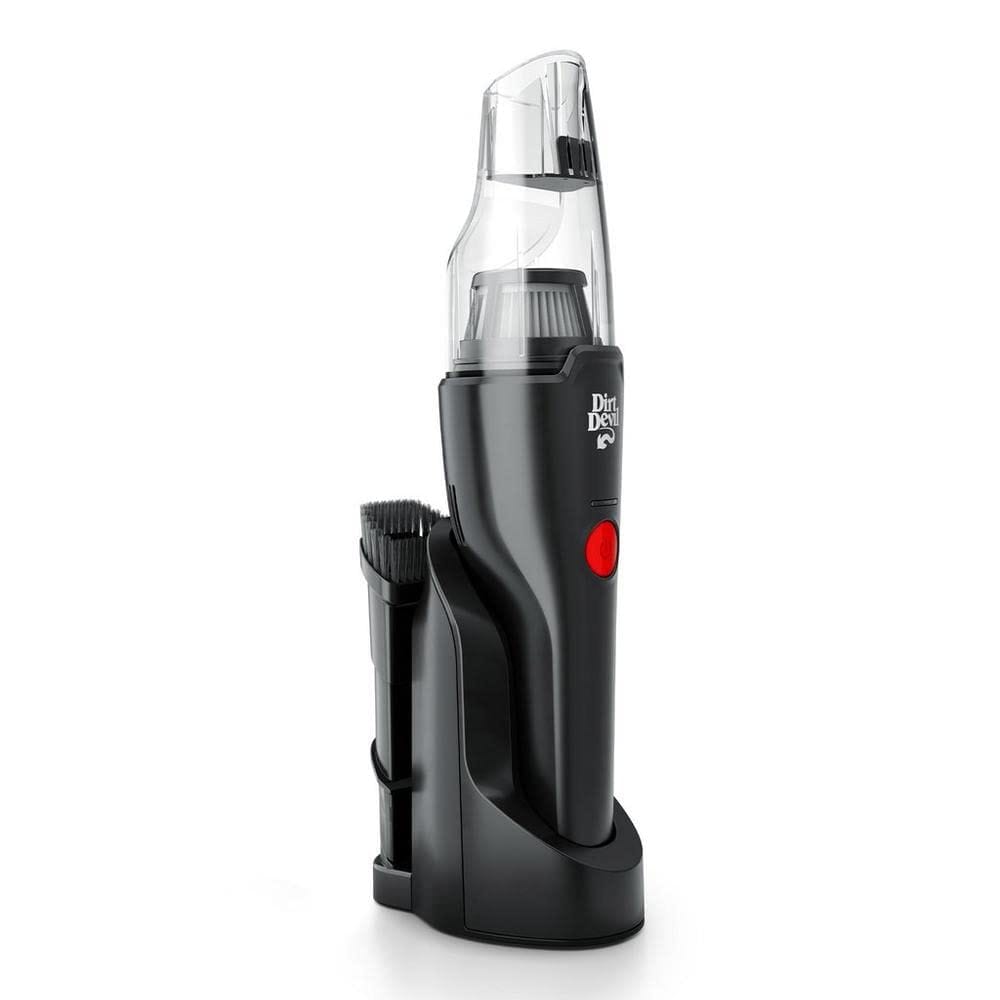 Lightweight Cordless Handheld Vacuum Cleaner with Powerful Suction - Dirt Devil Grab & Go+ Bd30100V, Black