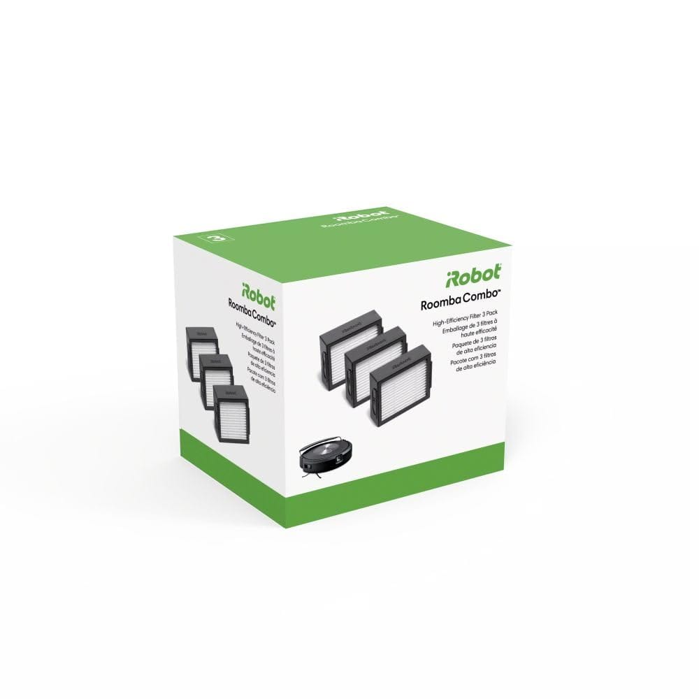 Robot Vacuum High-Efficiency Filters - 3-Pack Compatible With Roomba Combo J Series