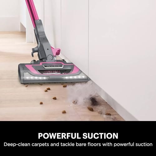 Shark Rocket Pro DLX Ultra-Lightweight Corded Stick Vacuum with Advanced Swivel Steering and XL Dust Cup - Review Image 3