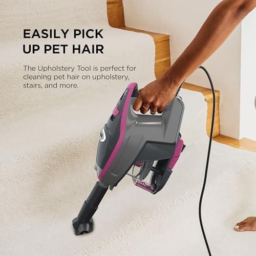 Shark Rocket Pro DLX Ultra-Lightweight Corded Stick Vacuum with Advanced Swivel Steering and XL Dust Cup - Review Image 5