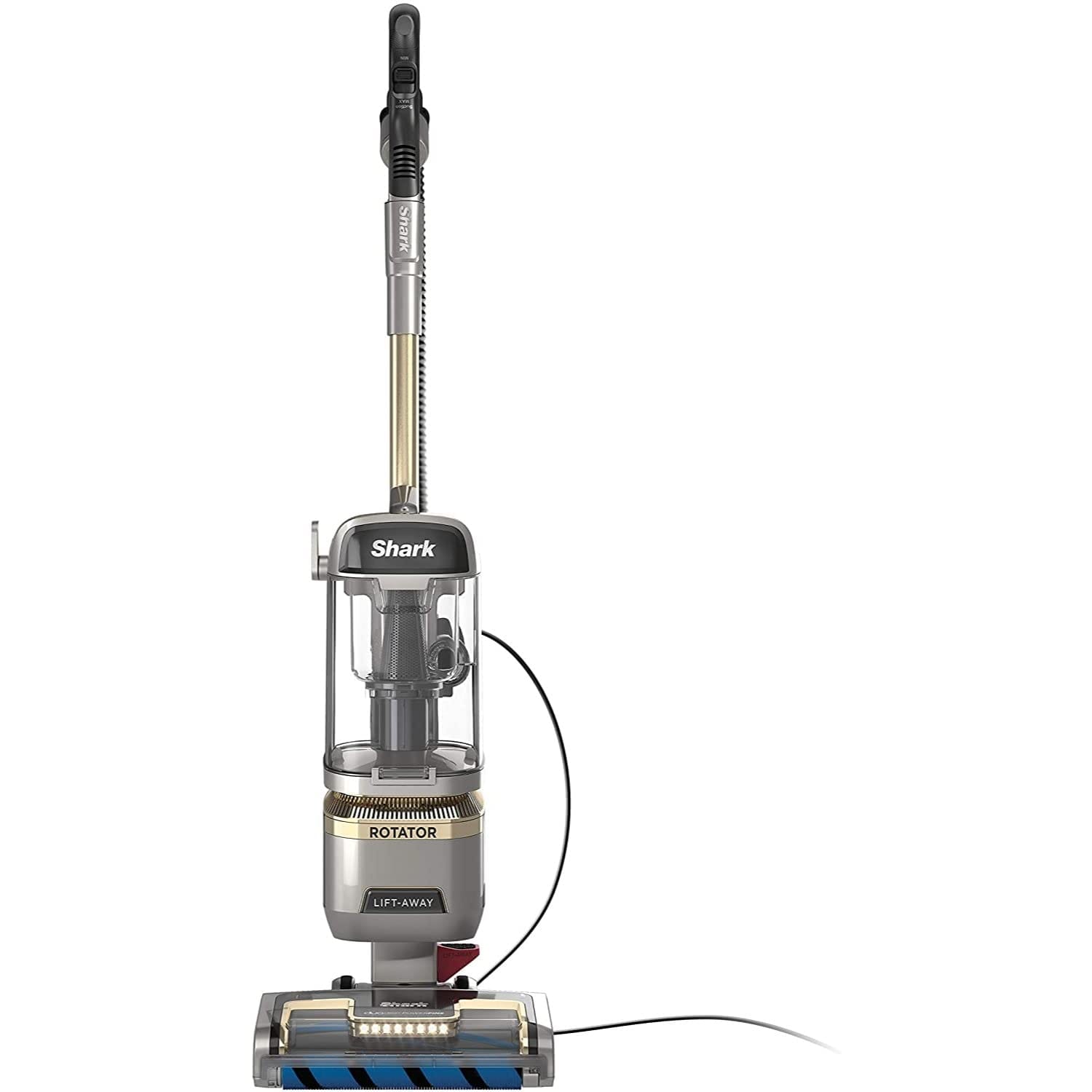Lightweight Shark Rotator Vacuum with DuoClean PowerFins, Lift-Away Function, and HEPA Filter - Ideal for Pet Hair Removal