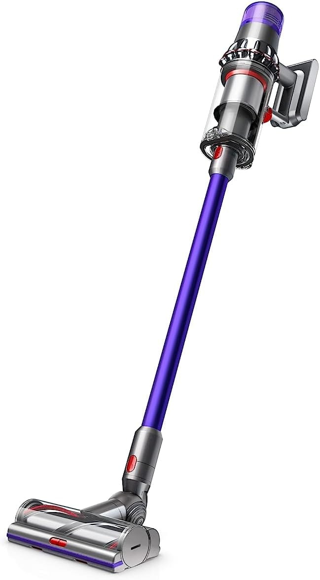 Dyson V11 Animal Cordless Vacuum Cleaner - Powerful and Intelligent Purple Hair and Allergen Cleaning Machine
