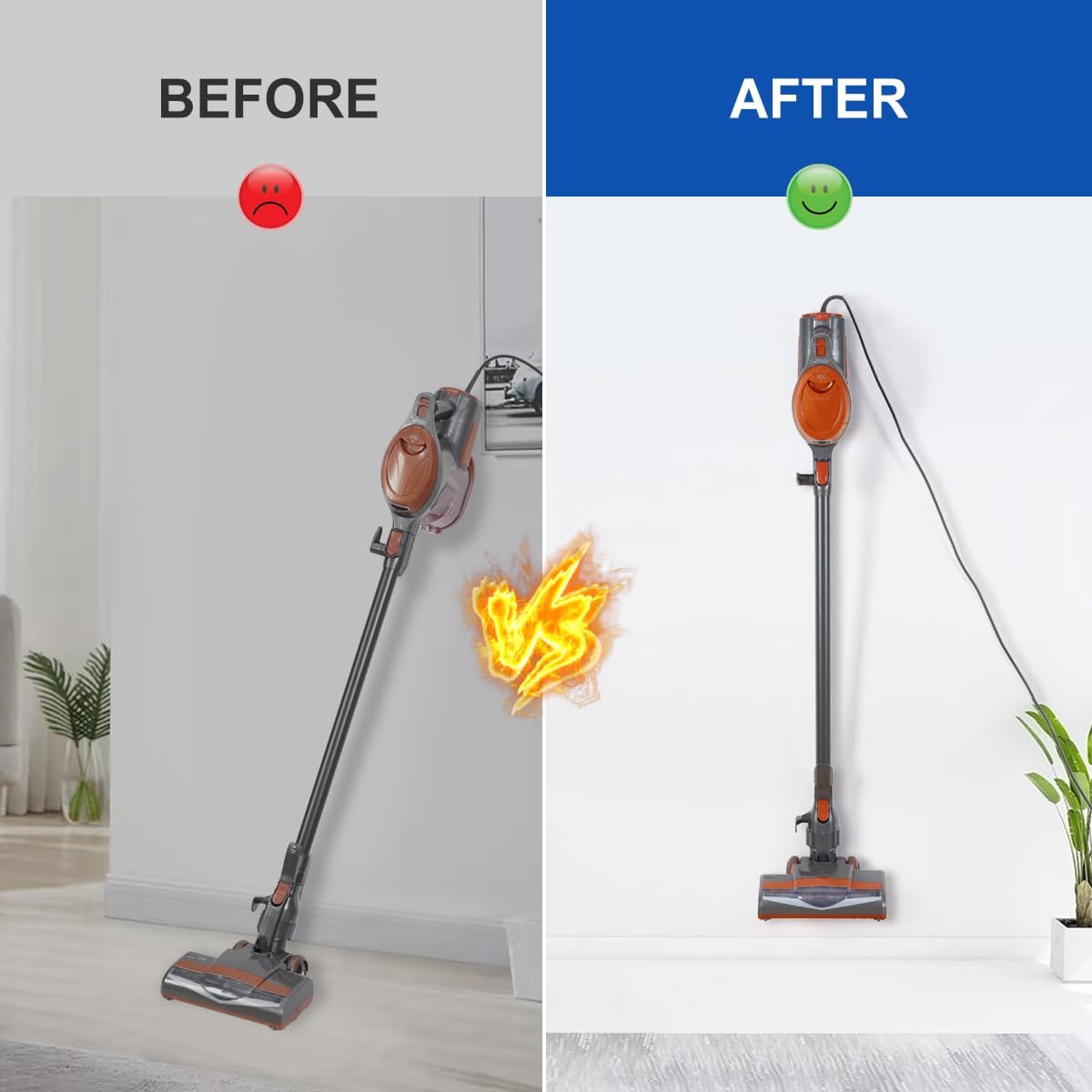 Lanmu Wall Mount Holder for Shark Rocket Stick Vacuum HV300 to HV380 | Vacuum Hanger Hook Compatible with Various Models - Review Image 3