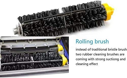 5 Pack Bristle Brush Replacement Kit for iRobot Roomba 600 700 Series Vacuum Cleaners - Review Image 3