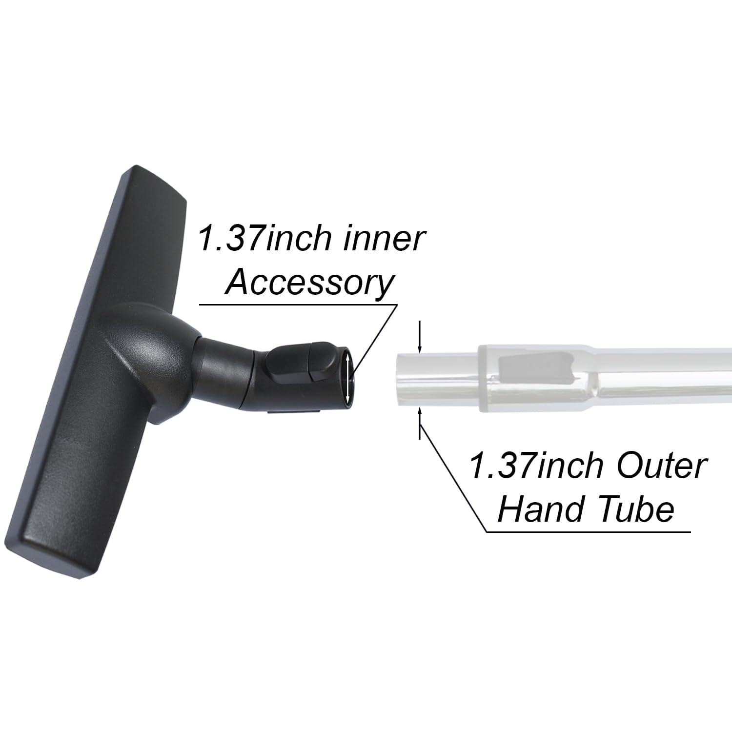 Horse Hair Vacuum Brush Attachments with Wheels - Ideal for Carpets, Tile, and Hardwood Floors - Review Image 5