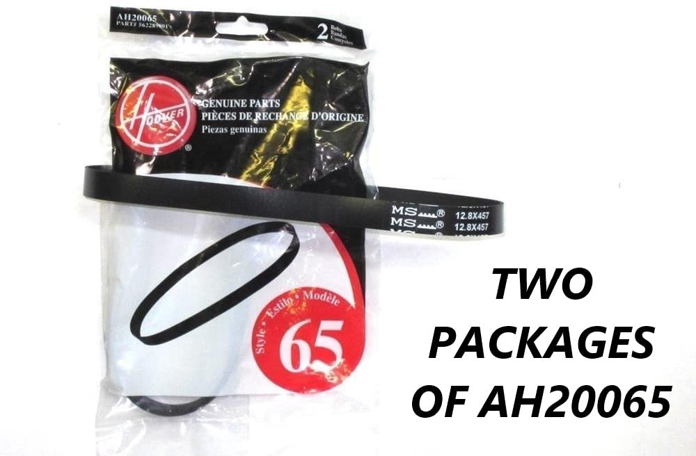 Genuine Hoover AH20065 WindTunnel Vacuum Flat Belt 2-Pack #562289001 - Review Image 2