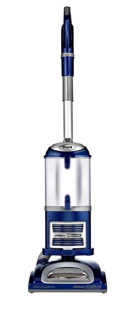Renewed Shark NV360 Navigator Lift-Away Deluxe HEPA Vacuum, Blue - Powerful Suction for Pet Hair
