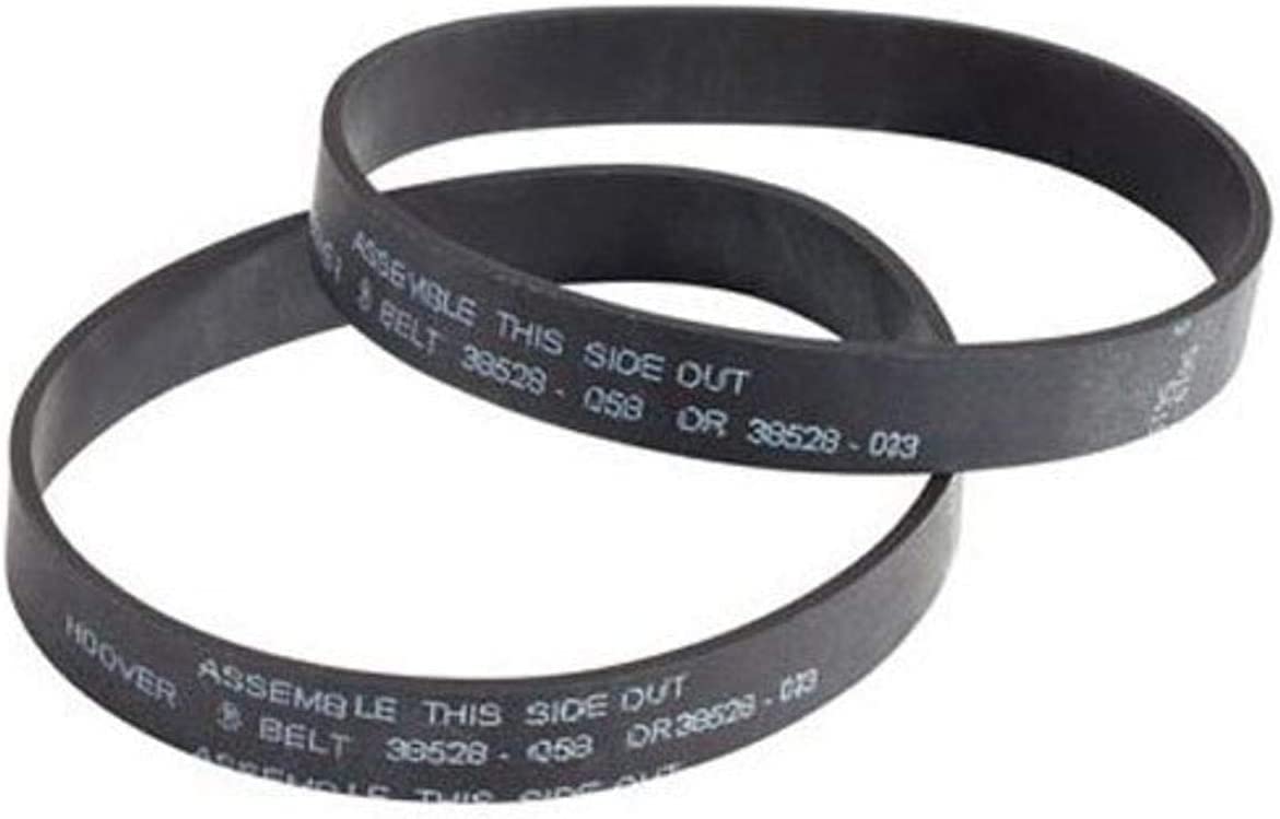 Pack of 2 Hoover 38528-033 Replacement Vacuum Belts for WindTunnel 562932001 and AH20080 Models