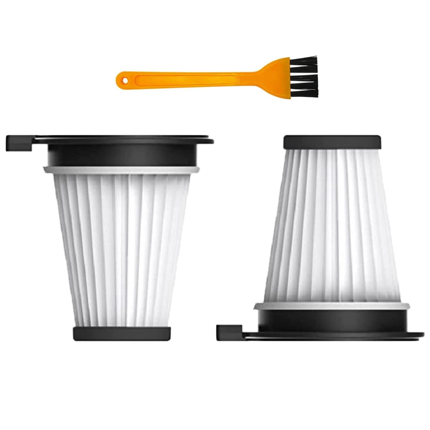 2 Pack HEPA Filter Replacement for Wyze Cordless Vacuum Cleaner with Cleaning Brush - Lightweight Accessories Parts