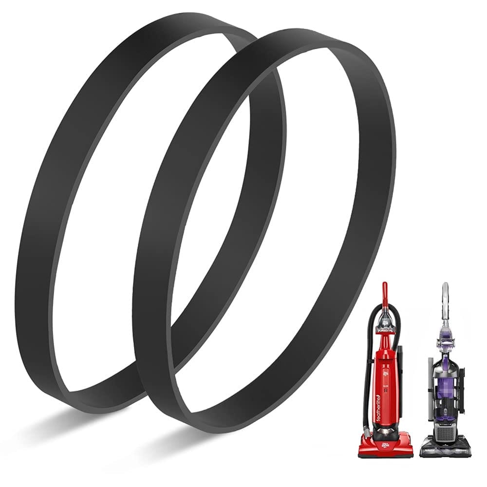High-Quality Replacement Belts for Dirt Devil Featherlite & Swivel Glide Upright Vacuums - Pack of 2