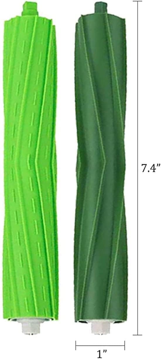 Replacement Dual Multi-Surface Rubber Brushes for iRobot Roomba E, I, and J Series Vacuum Cleaner Accessories - Review Image 4