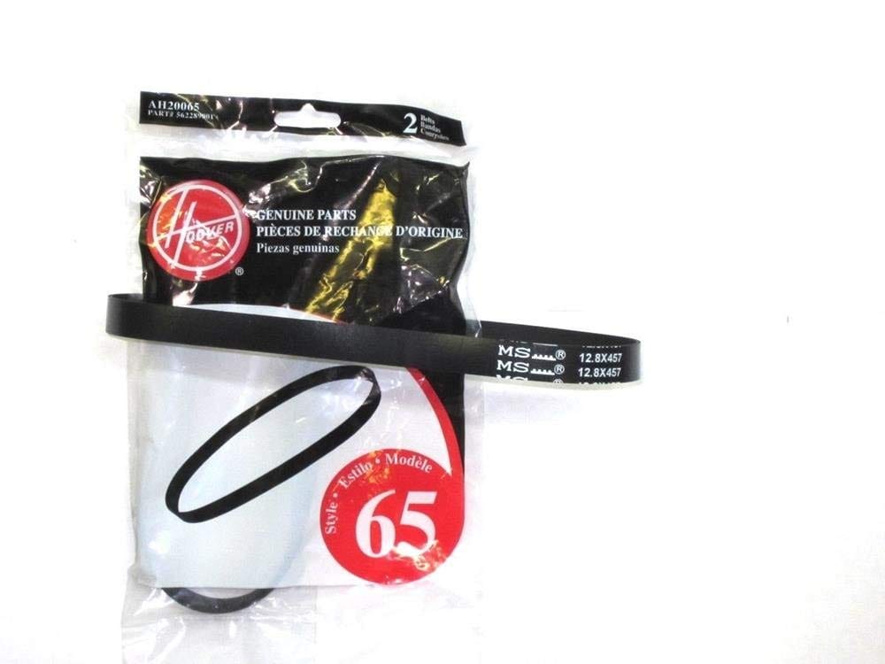 Genuine Hoover Windtunnel T Series Belts 562289001 AH20065 Style 65 - Pack of 2