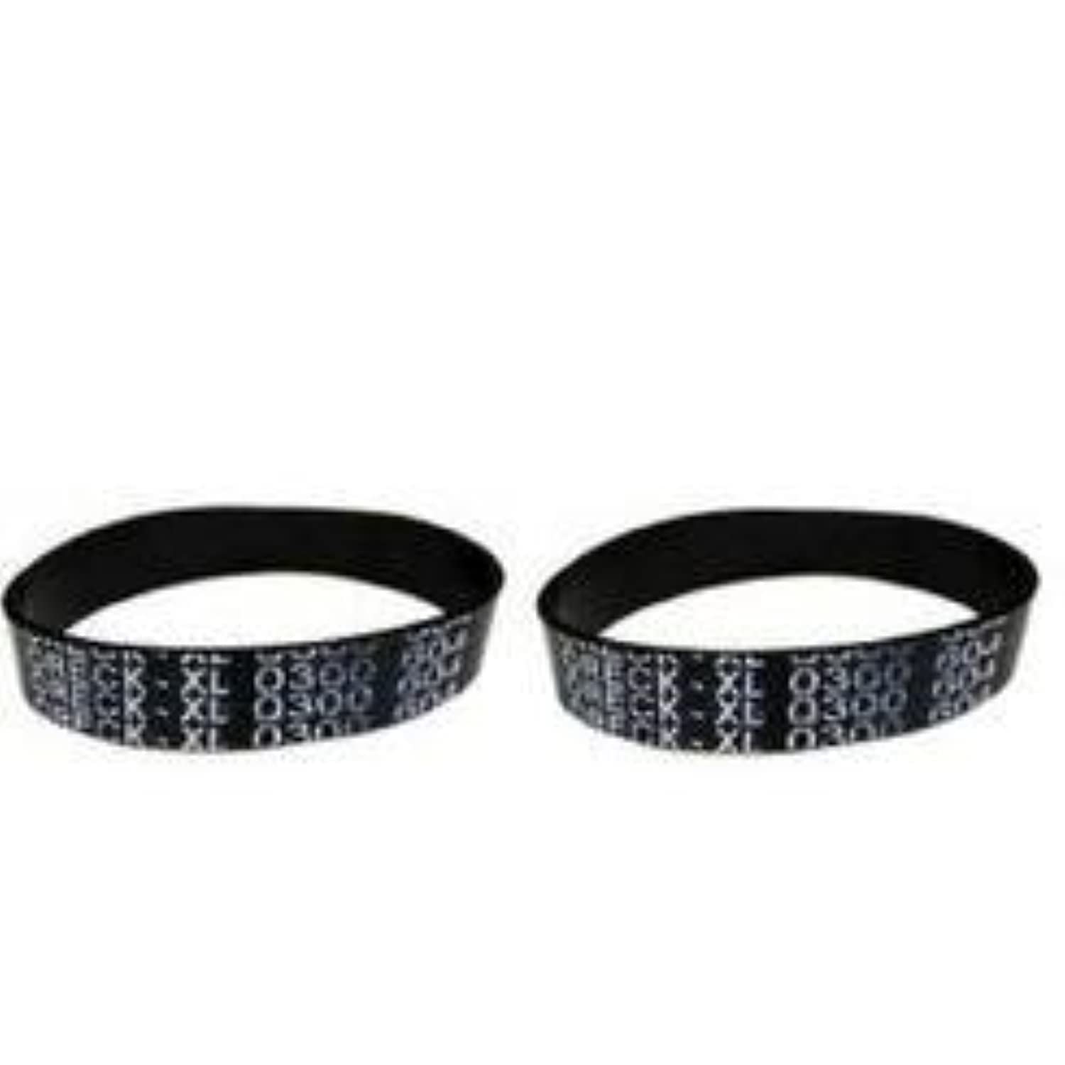 Oreck XL Vacuum Replacement Belts - Pack of 2 | Compatible with All XL Upright Models