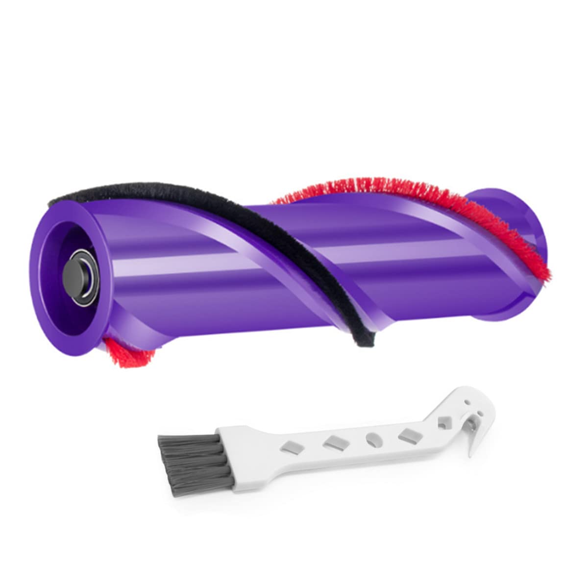 Lightweight Jedeleos Brush Roller Replacement for Dyson V8 V7 Vacuum Cleaner - Part 967485-01 (4 Prong Drives & No Screw)