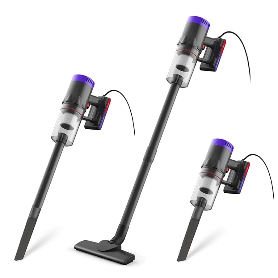 Keromee 5-In-1 Corded Ultralight Stick Vacuum Cleaner with 18Kpa Powerful Suction and HEPA Filter Protection
