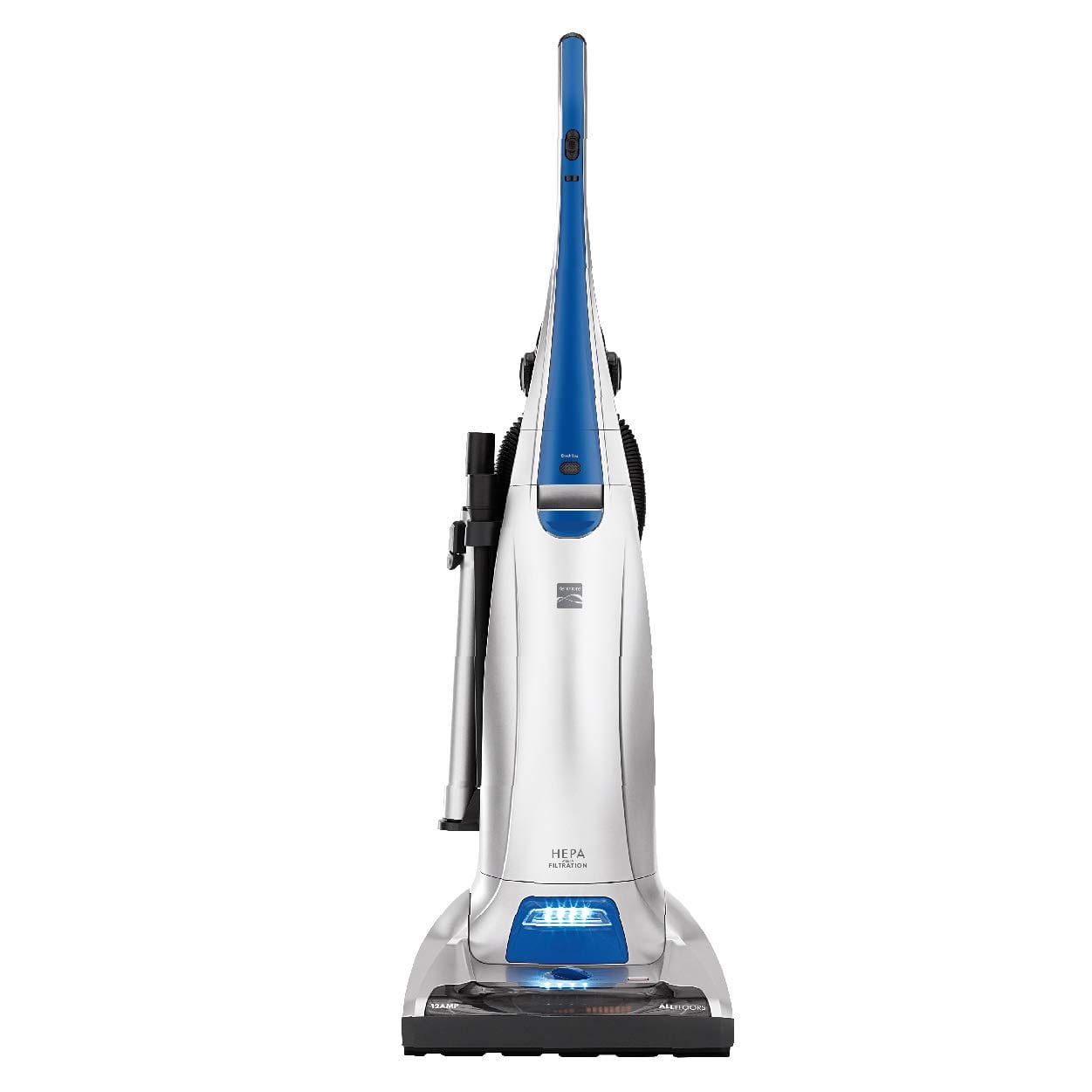 Kenmore Elite Bagged HEPA Upright Vacuum with Pet Handi-Mate, Triple HEPA Filter System, Lightweight - Blue/Silver