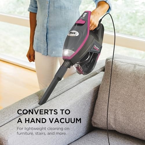 Shark Rocket Pro DLX Ultra-Lightweight Corded Stick Vacuum with Advanced Swivel Steering and XL Dust Cup - Review Image 4