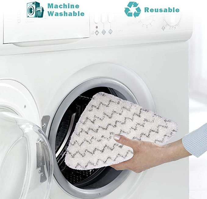 4-Pack Replacement Washable Reusable Steam Mop Pads for Bissell Powerforce & Poweredge Steam Mops - Review Image 5