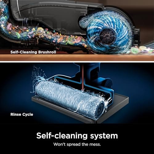 Shark Hydrovac Messmaster 3-In-1 Multi-Surface Cordless Vacuum & Mop with Self-Cleaning System - Lightweight & Powerful Suction for Hard Floors & Area Rugs - Review Image 4