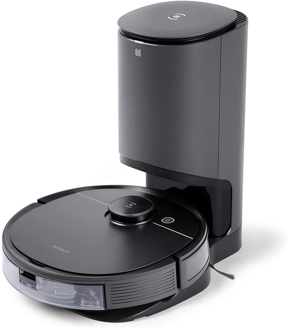 Refurbished Ecovacs Deebot T8+ Robot Vacuum & Mop with Laser Mapping in Grey - Powerful Suction and Advanced Obstacle Avoidance