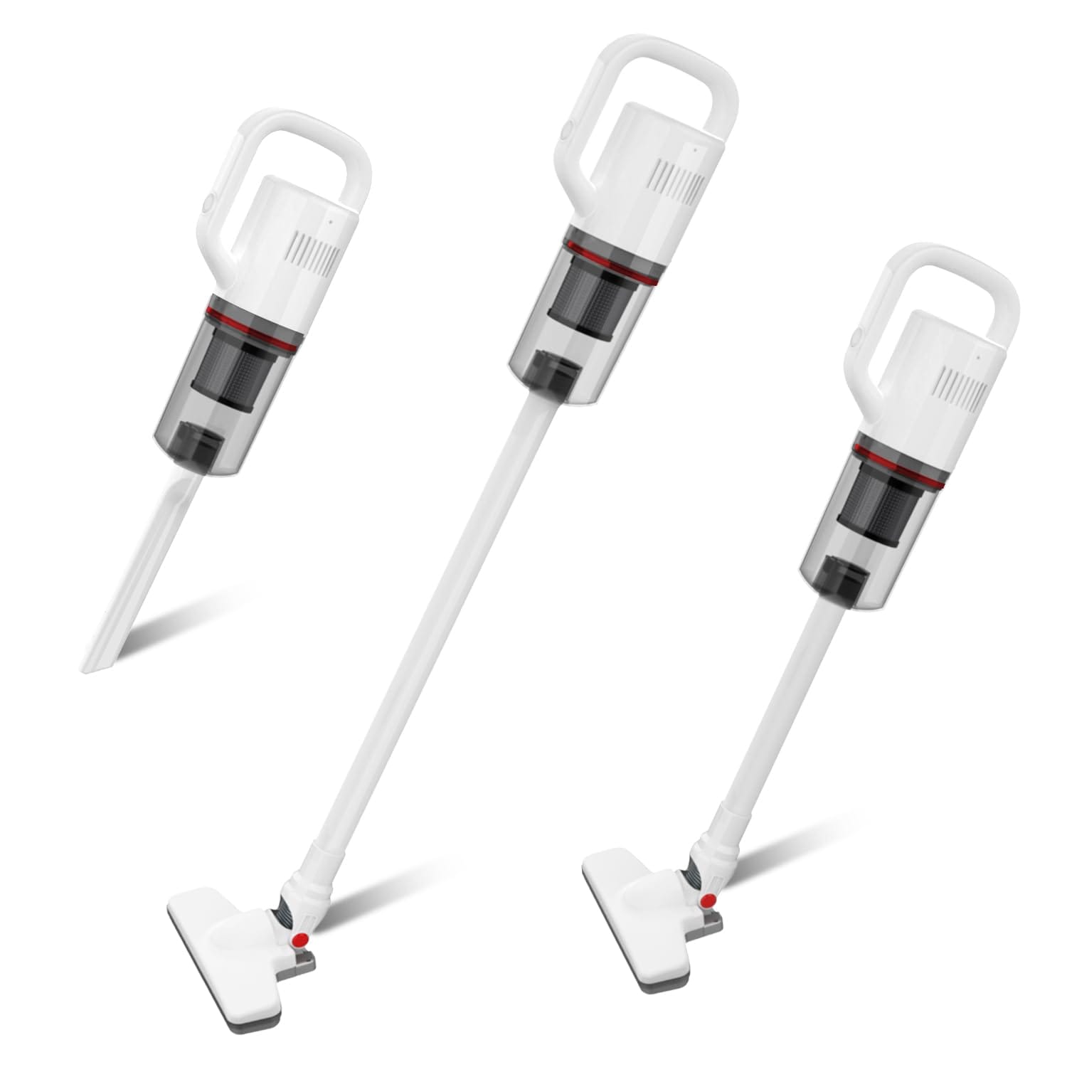 Keromee Cordless Vacuum Cleaner for Home Pet Hair and Hardwood Floor Cleaning