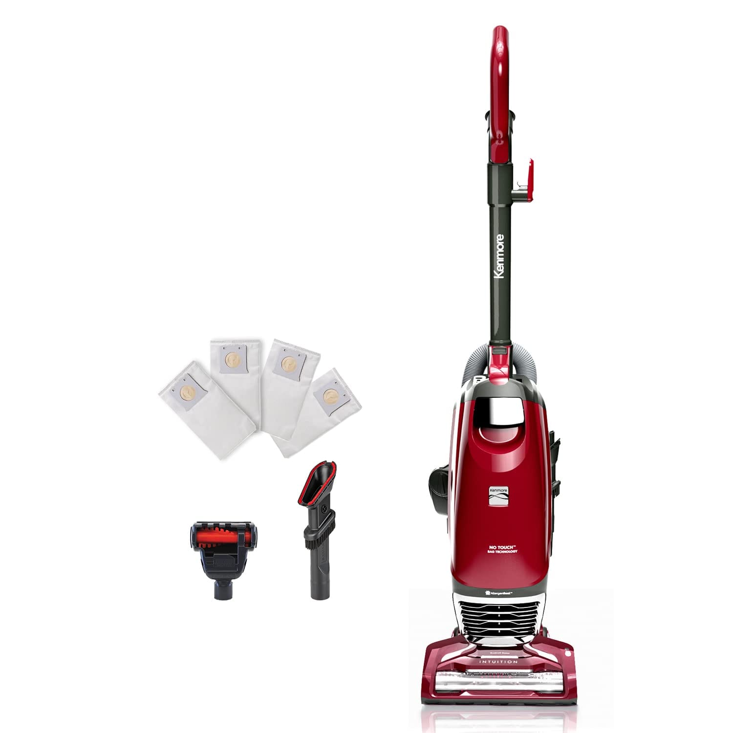 Lightweight Kenmore BU3040 Intuition Bagged Upright Vacuum with HEPA Filter and Powerful Suction