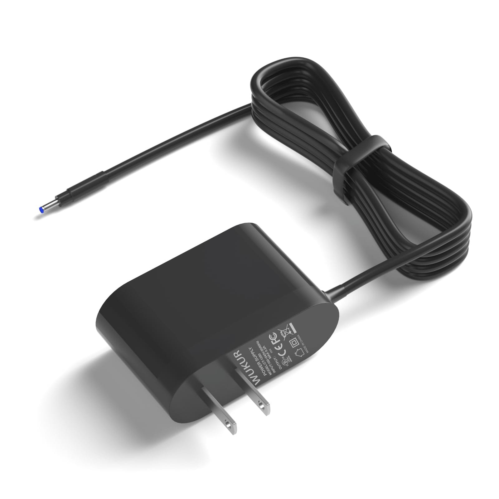 WUKUR Replacement Eureka Charger Cord Power Supply for Rapid Clean Pro/Stylus Cordless Vacuum Cleaner NEC180/NEC182/NEC185/NEC186/NEC380