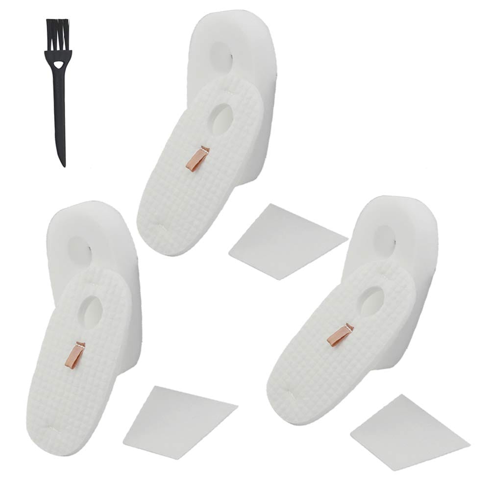 High-Quality 3 Pack Filters Kit for Shark Rocket Deluxepro & Truepet Cordless Stick Vacuum Models HV319Q, HV320, HV321, HV322, HV324Q, HV325, UV330, UV422 - Replacement Part 1080FTV320 & 1084FTV320
