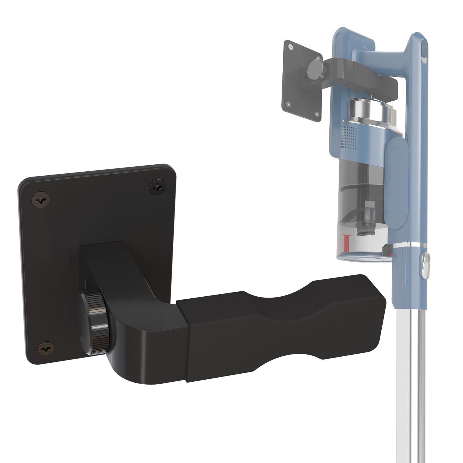 Adjustable Wall Mount for Shark and Dyson Cordless Vacuum Cleaners - Compatible with V7 V8 V10 V11 V12 V15 Models