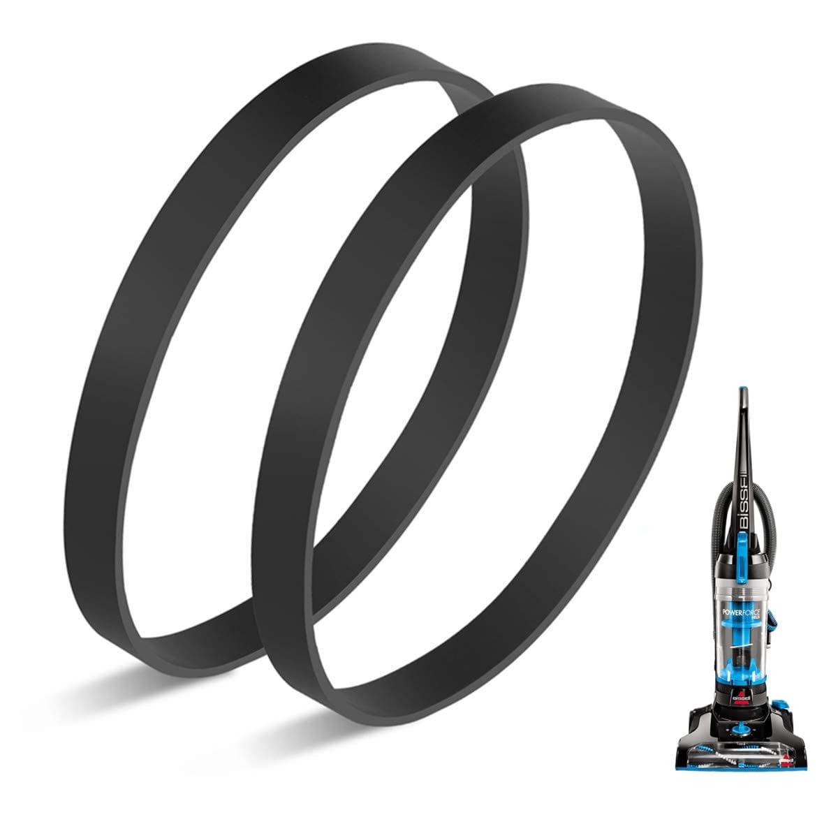 ** High-Quality Replacement Belts for Bissell PowerForce Helix (Turbo) Vacuum, Fits Models 2191, 2191U, 2190, 1700, 1701, 1797, 2691, 2692, 1240, 12B1, 68C7, 3920 Series (Pack of 2)

**DESCRIPTION:**  
Upgrade your vacuum cleaner with these high-quality replacement belts designed specifically for Bissell PowerForce Helix (Turbo) models. Say goodbye to worn-out belts and restore your vacuum's performance capabilities with ease. 

Crafted from durable, elastic rubber, these belts offer long-lasting reliability and flexibility for powerful and efficient vacuuming. The broad compatibility of these replacement belts ensures compatibility with various Bissell PowerForce models, including the Helix Bagless Uprights, PowerForce Helix Turbo Rewind Pet, and Pet Hair Eraser series.

Replacing your vacuum cleaner belts is a breeze - simply remove the damaged belt and install the new drive belt in its place. Keep your vacuum cleaner functioning at its best by swapping out belts every 3 to 9 months for optimal performance. Each pack includes 2 Replacement Belts (Part Number: 2031093) to keep your Bissell PowerForce Helix (Turbo) Upright Vacuum running smoothly. Experience powerful suction and efficient cleaning with these replacement belts for your Bissell vacuum.