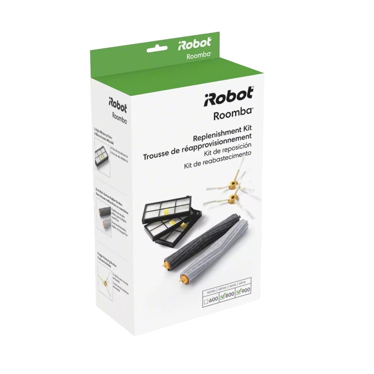 Irobot Roomba 800/900 Series Replenishment Kit - Aeroforce Filters, Side Brushes, Extractors
