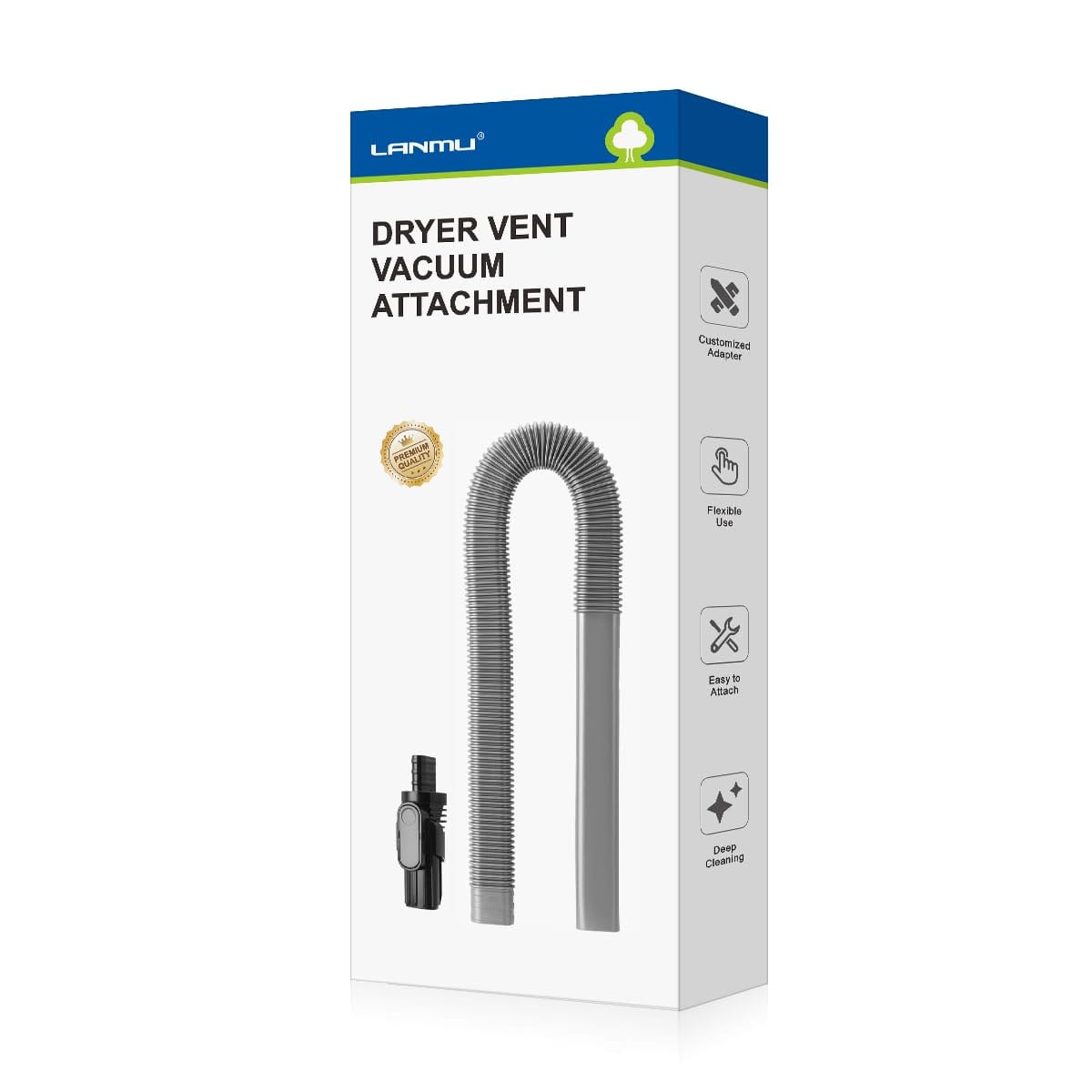 Lanmu Dryer Vent Cleaner Kit for Shark Cordless Stick Vacuum, Compatible with IX141 Iz363Ht Iz362H Models