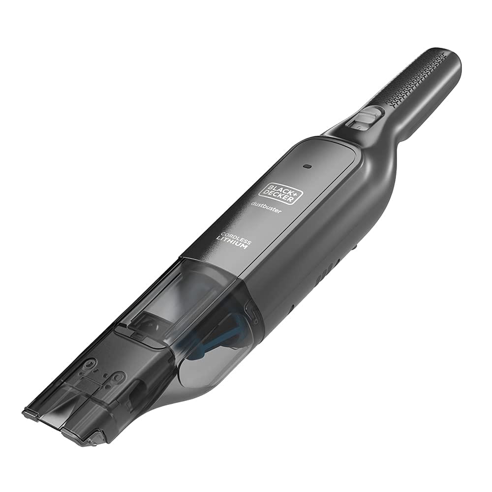 Pet Hair Vacuum: Black+Decker Dustbuster® Advancedclean™ Slim Cordless Hand Vacuum, 12V Max (Hlvc320J01)