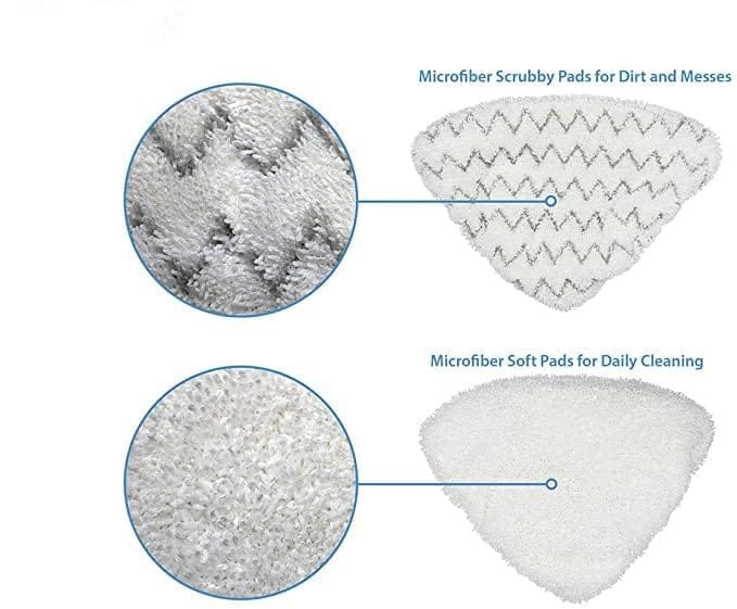 4-Pack Replacement Washable Reusable Steam Mop Pads for Bissell Powerforce & Poweredge Steam Mops - Review Image 2
