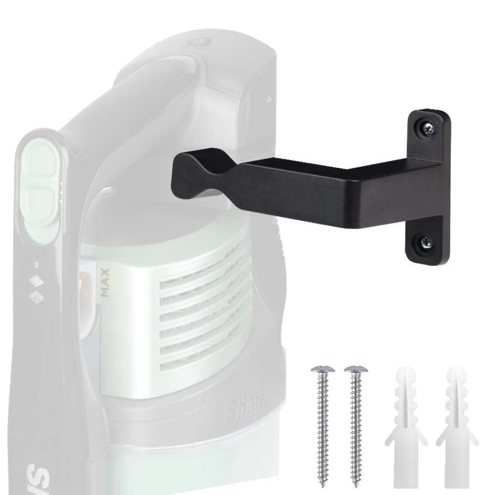 Wall Mount Holder for Shark and Dyson Cordless Stick Vacuums - Compatible with IX141, IZ562H, IZ682H, IZ361H, IZ462H, and More