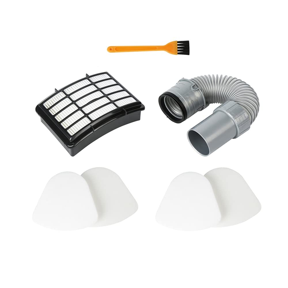 High-Quality Replacement Vacuum Hose Filter Kit Compatible with Shark Navigator Lift-Away Models NV350 NV351 NV352 NV355 NV356E NV357 NV360 NV370 NV391 UV440