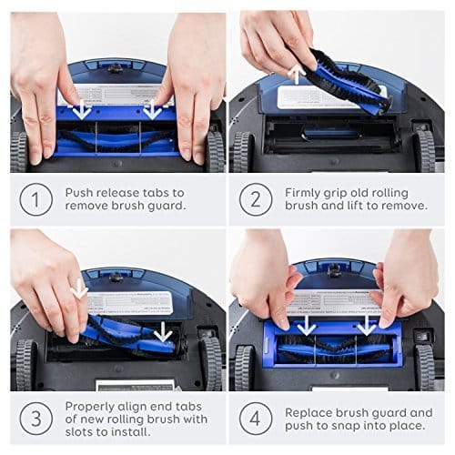 Eufy Replacement Rolling Brush for 11S Series and Compatible Models - Pet Hair Vacuum Accessory - Review Image 2
