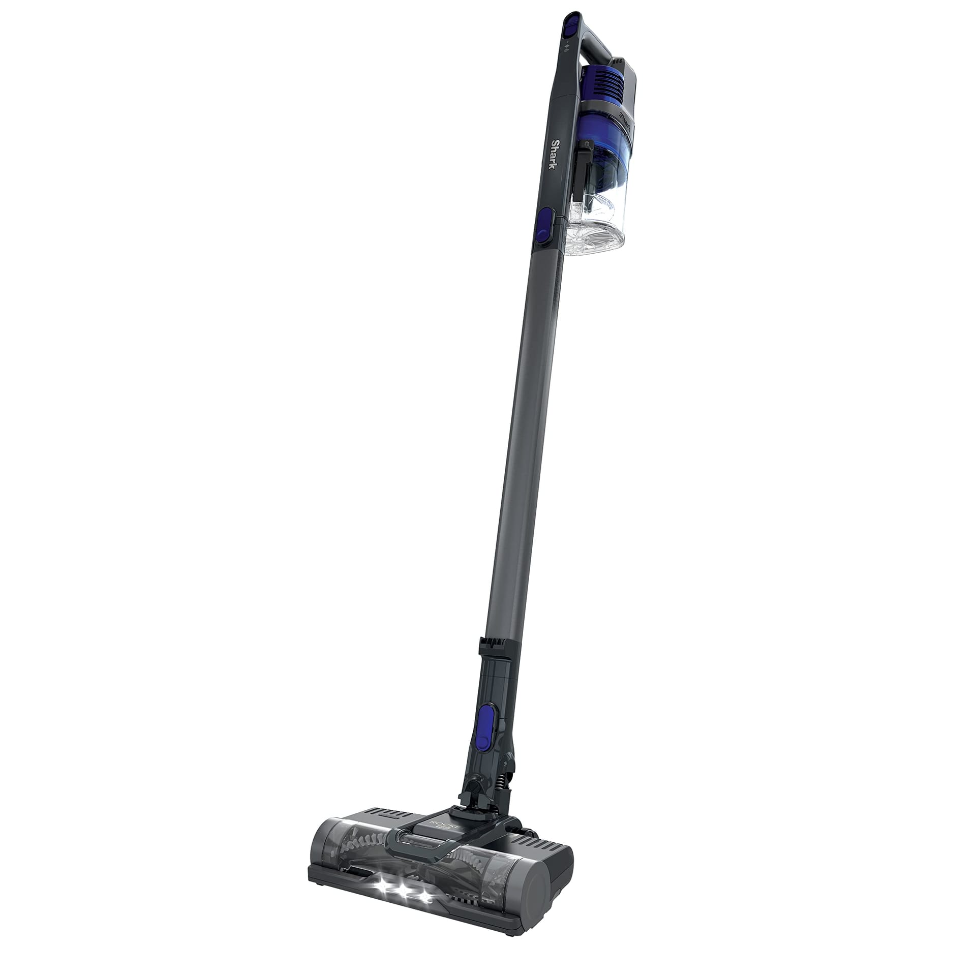 Shark Cordless Stick Vacuum with XL Dust Cup, LED Headlights, Removable Handheld Vac, Crevice Tool | Household Pet Hair Cleaner for Carpet & Hard Floors, 40Min Runtime, Grey - IX141