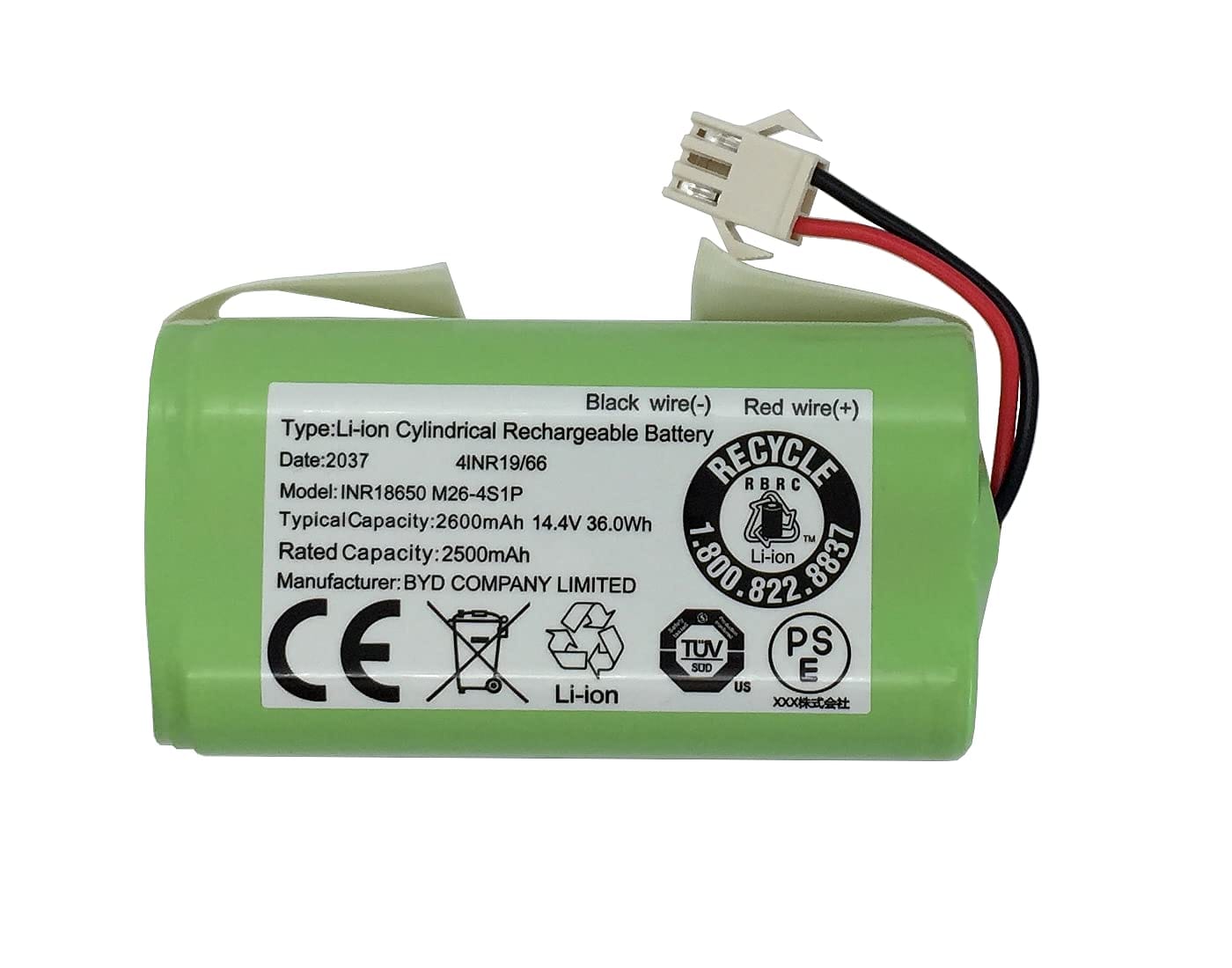 Replacement Battery for Ecovacs Deebot N79S and Eufy Robovac Robot Vacuums