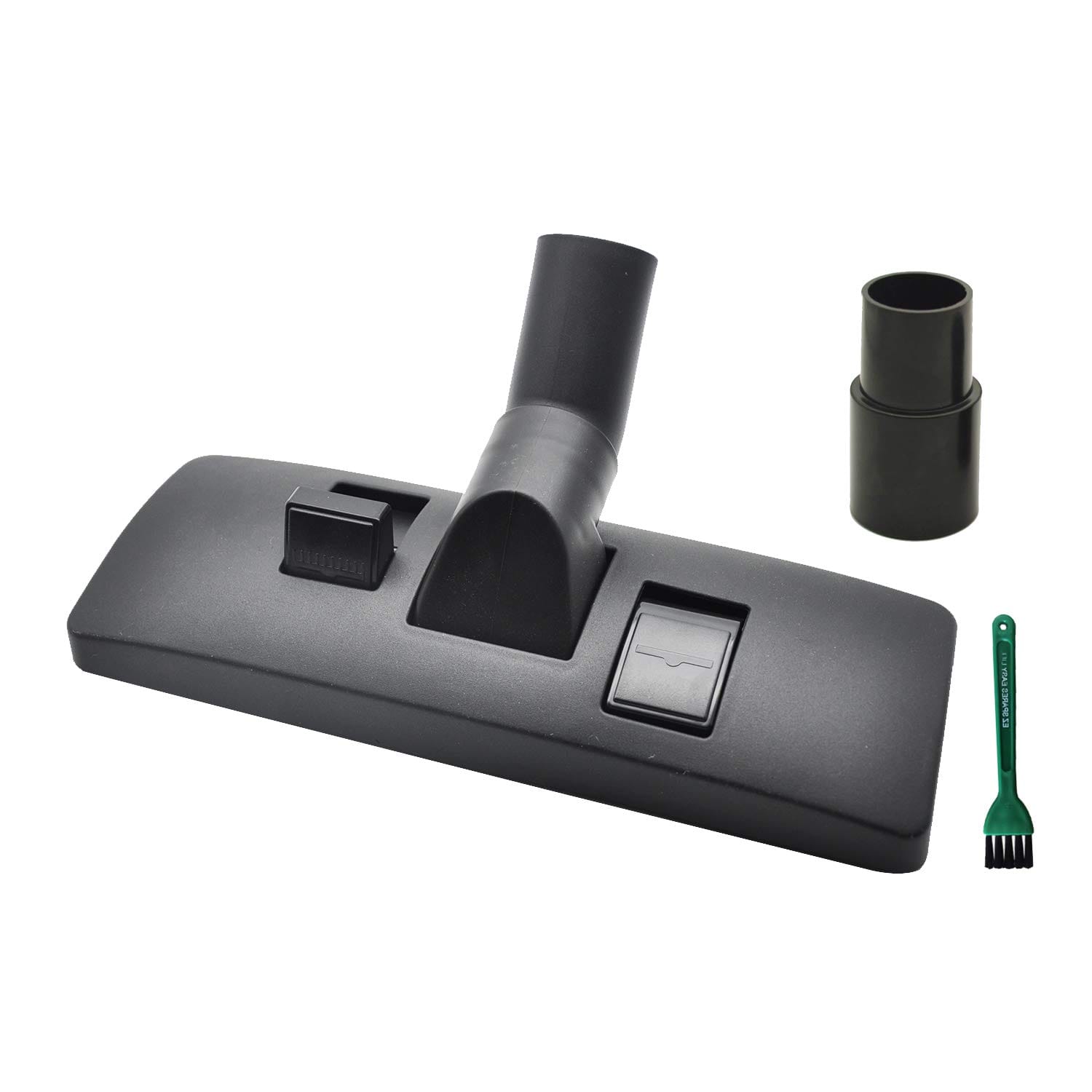 Universal Vacuum Cleaner Euro Floor Brush Head Attachment for Floor and Carpet Combo Tool - 1.25 Inch 32mm (Black)