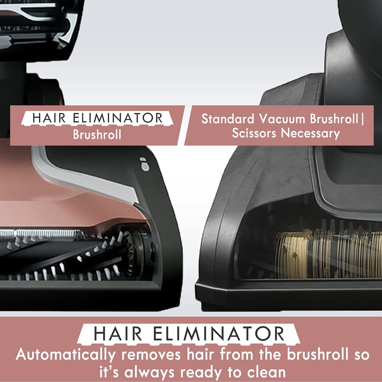 Kenmore Bu4050 Intuition Bagged Upright Vacuum with Hair Eliminator Brushroll, Pet Handi-Mate, Rose Gold - Review Image 3