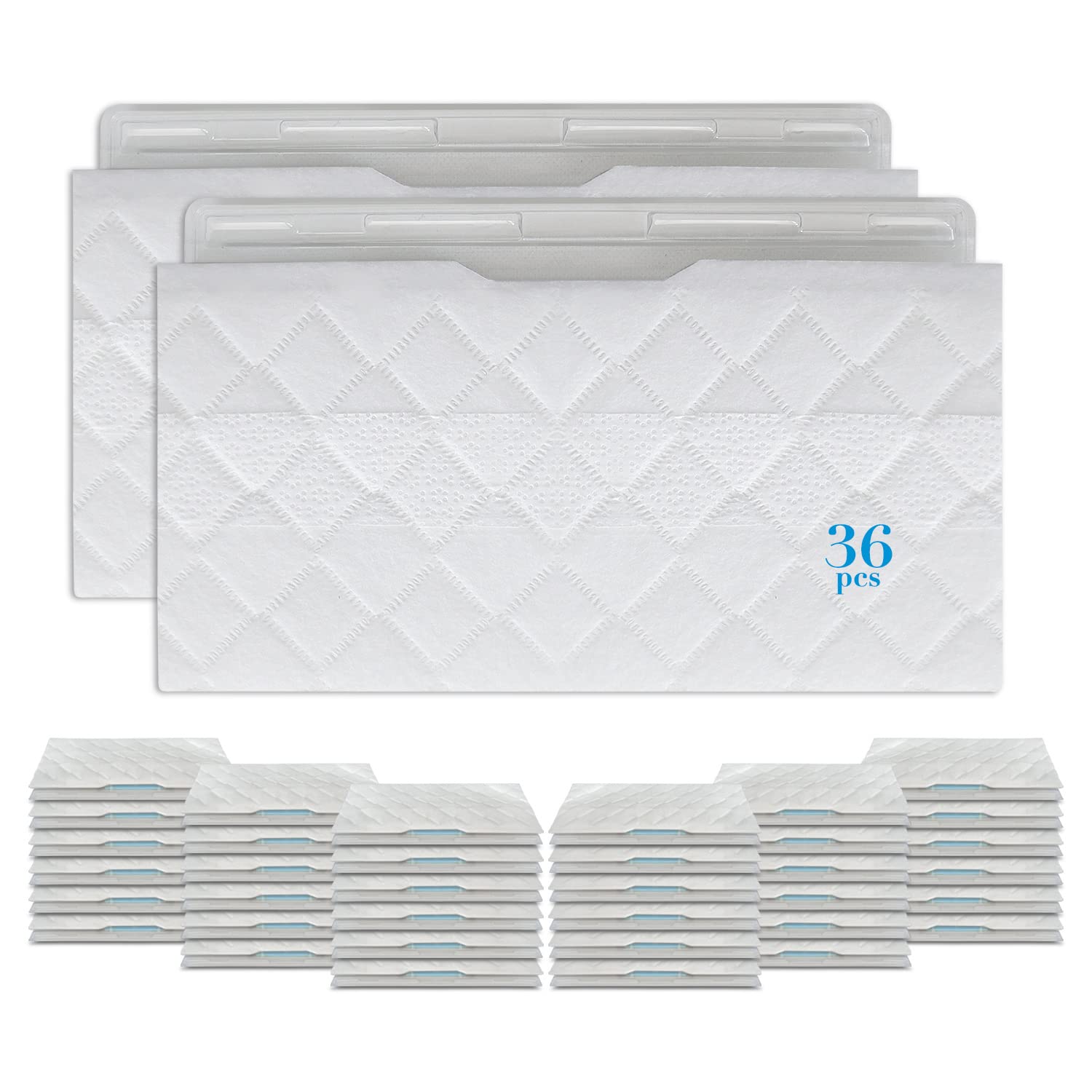Volca Spares 36 Count Shark Vacmop Replacement Pads Refills for VM252 VM250 VM200