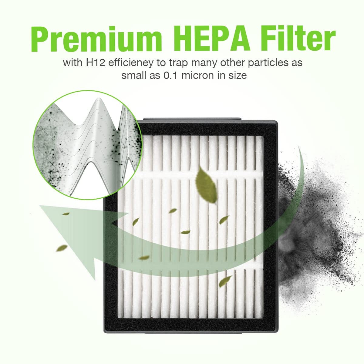 Replacement Parts for iRobot Roomba I8 I8+ I7 I7+ I6 I6+ I4 I3 I3+ Plus J7 E5 E6 E7 i & e & j Vacuum Cleaner, Rubber Brushes Hepa Filters Side Brushes - Best for Powerful Suction on Hardwood Floors - Review Image 4
