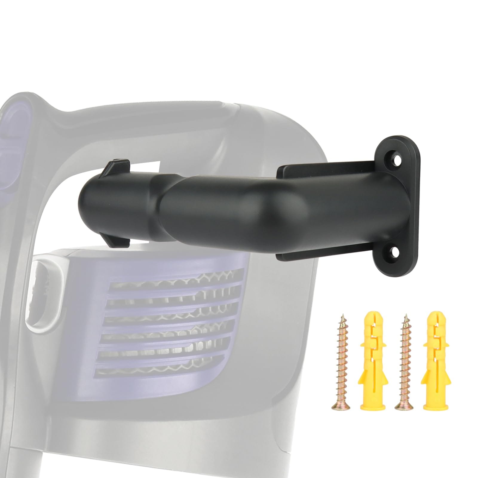 Wall Mount Vacuum Holder for Shark Cordless Stick Vacuums and Dyson Outsize V10 V11 V12 V15 - Lightweight Organizer