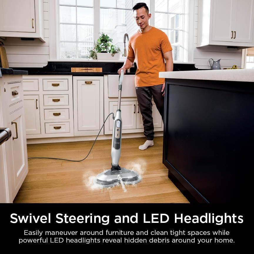 Renewed Shark Steam & Scrub With Steam Blaster Technology All-In-One Hard Floor Steam Mop - Mint - Review Image 5